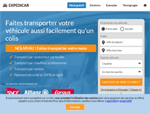 Tablet Screenshot of expedicar.com